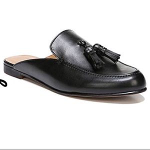 Franco Sarto Black Mules EUC